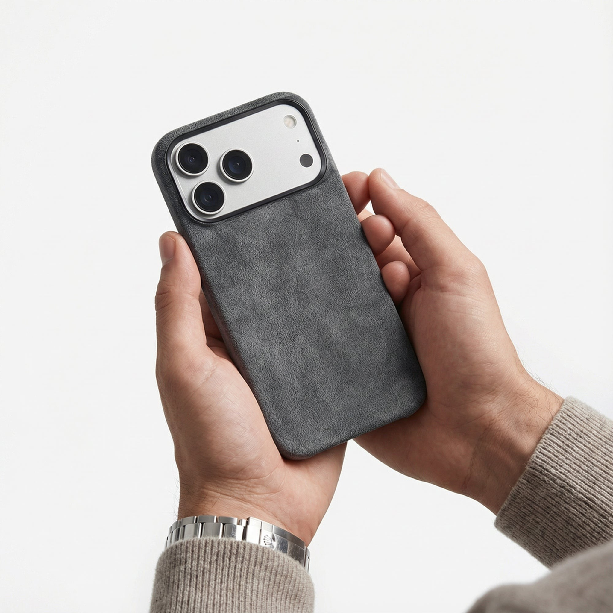 iPhone 17 Pro - Alcantara Case - Space Grey