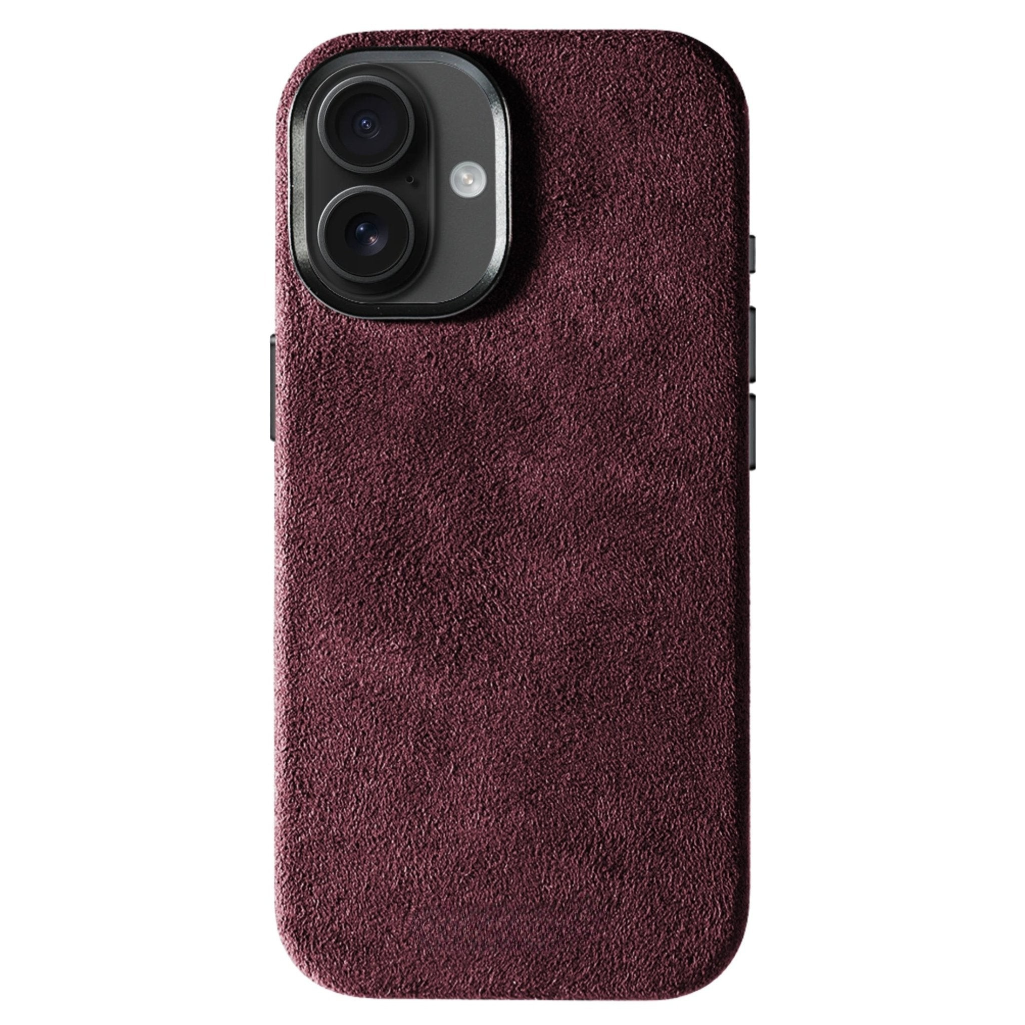 iPhone 17 - Alcantara Case - Wine Red