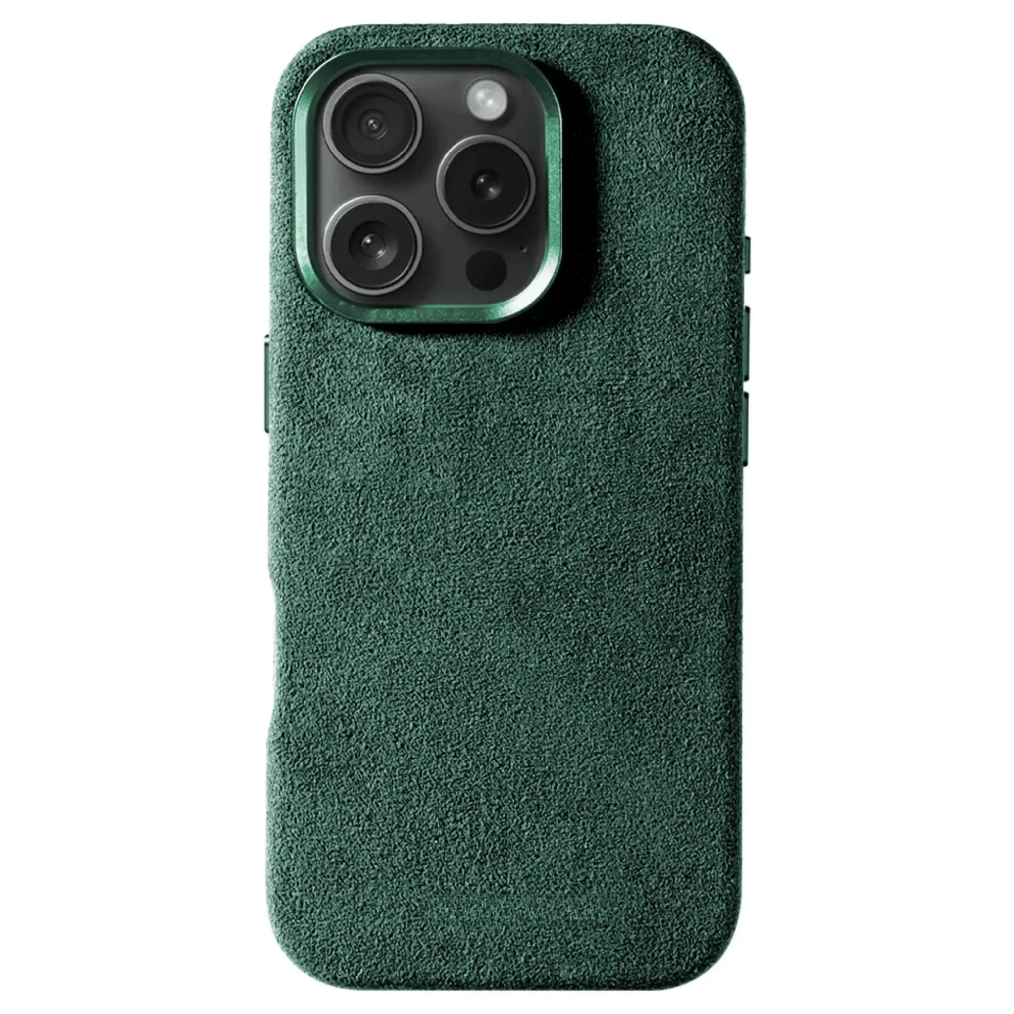 iPhone 16 Pro Max - Alcantara Case- Midnight Green