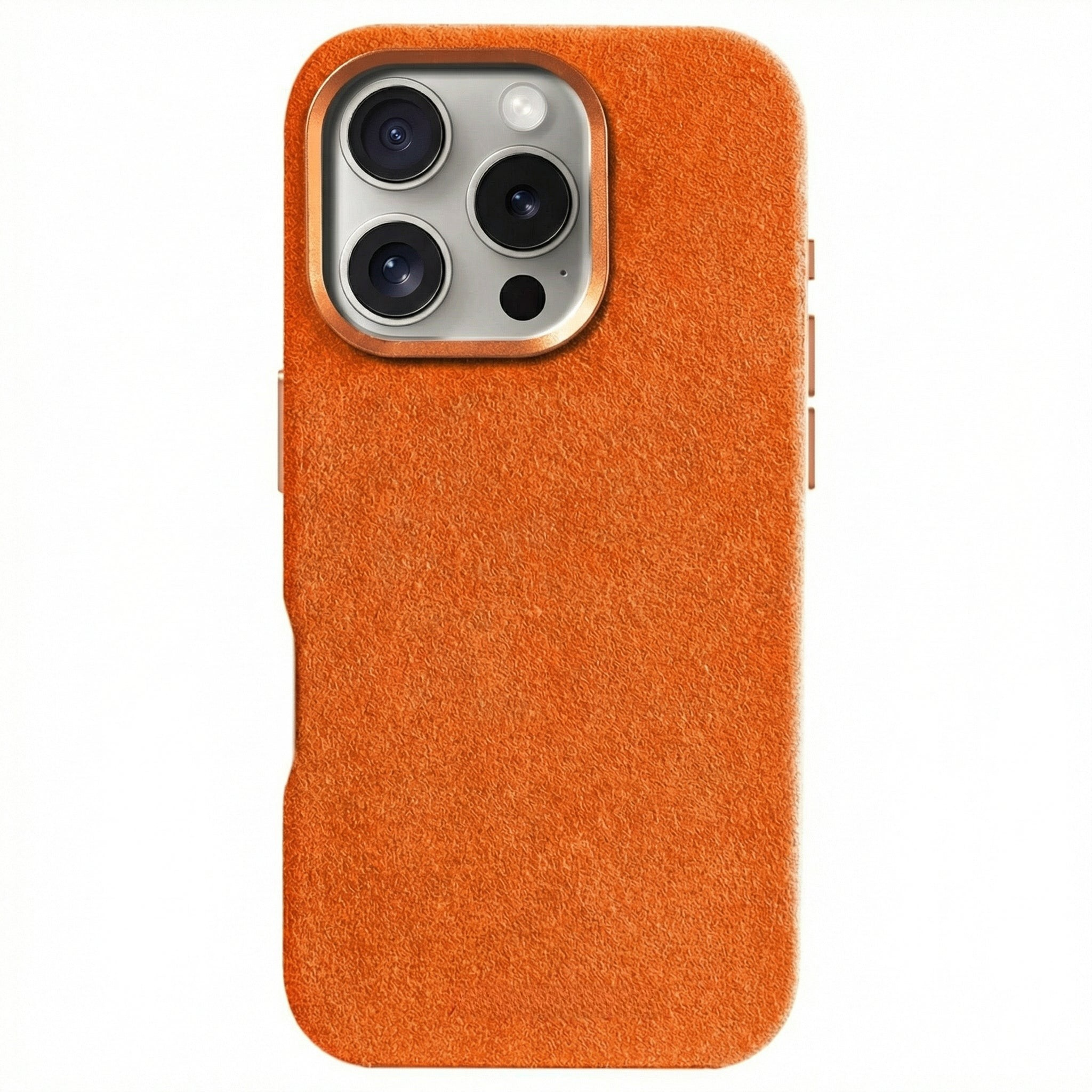 iPhone 16 Pro - Alcantara Case - Orange