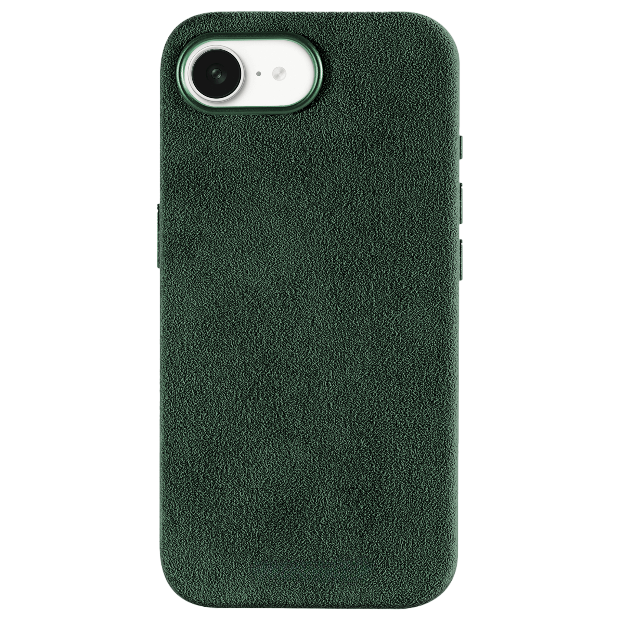 iPhone 16e - Alcantara Case- Midnight Green