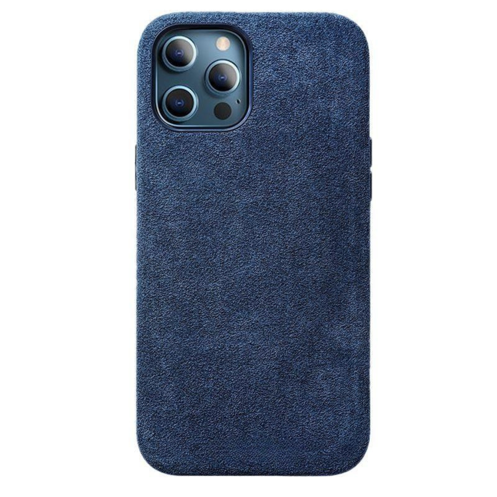 iPhone 12 - Alcantara Case - Ocean blue