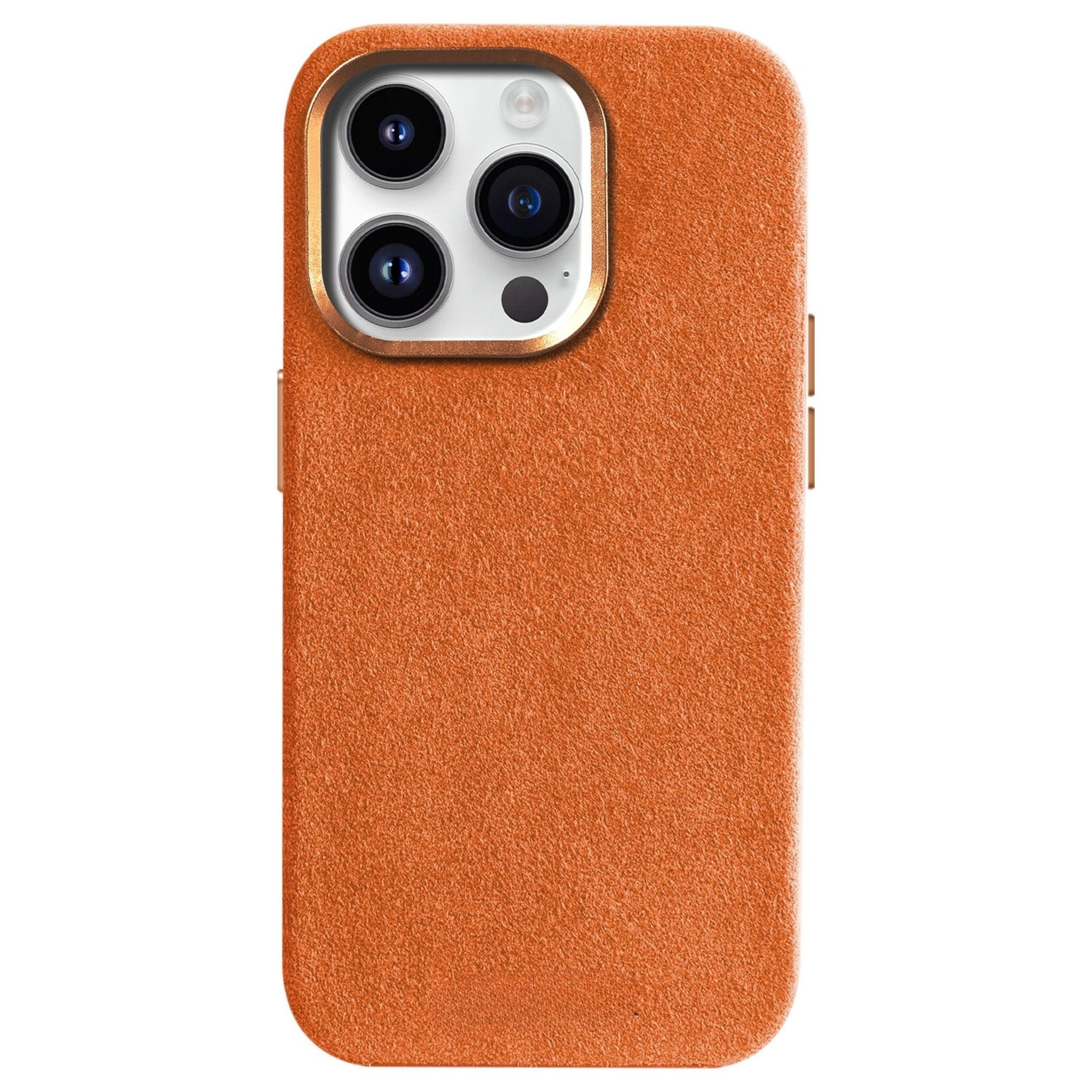 iPhone 13 Pro Max - Alcantara Case - Orange