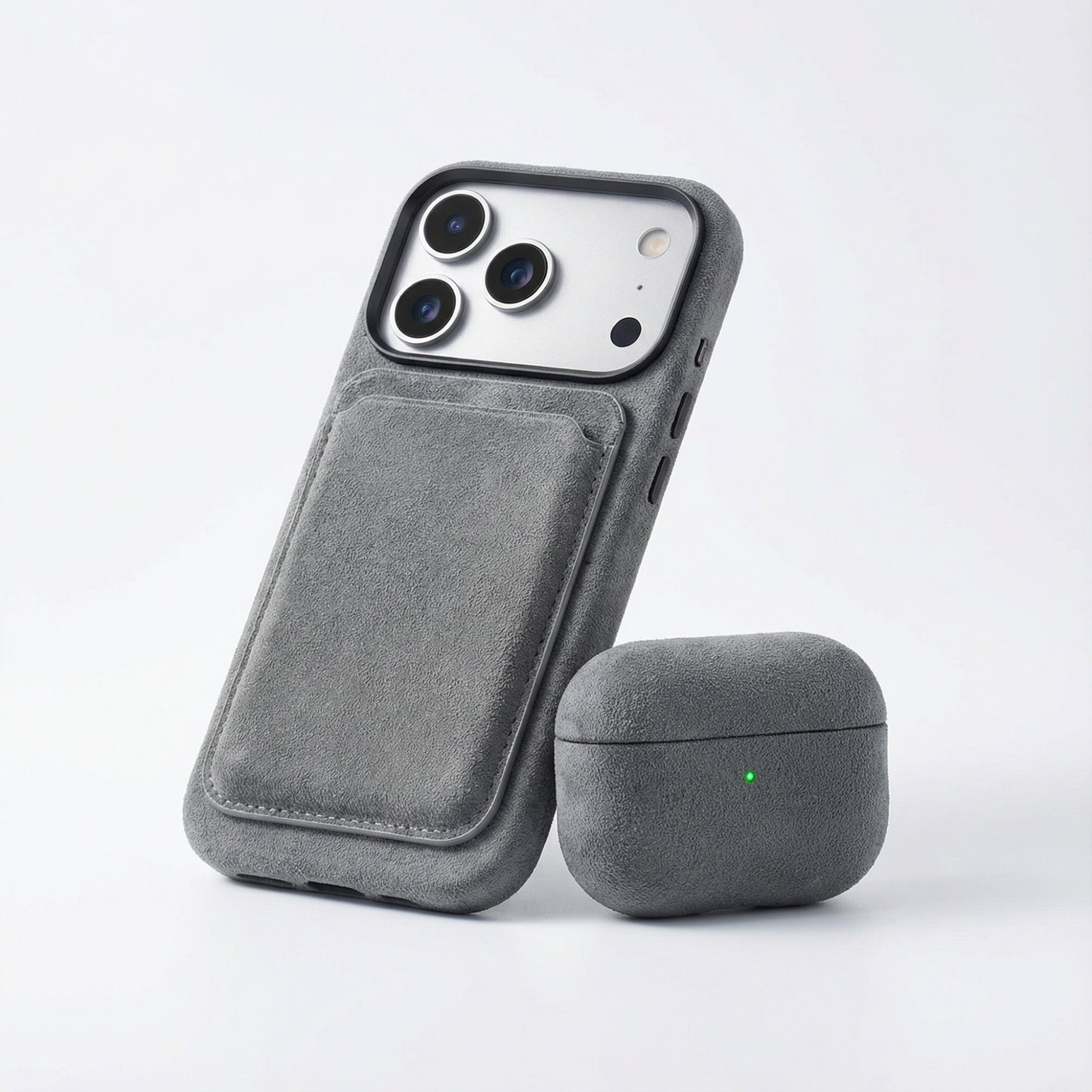 iPhone 17 Pro Max - Alcantara Case - Nardo Gray