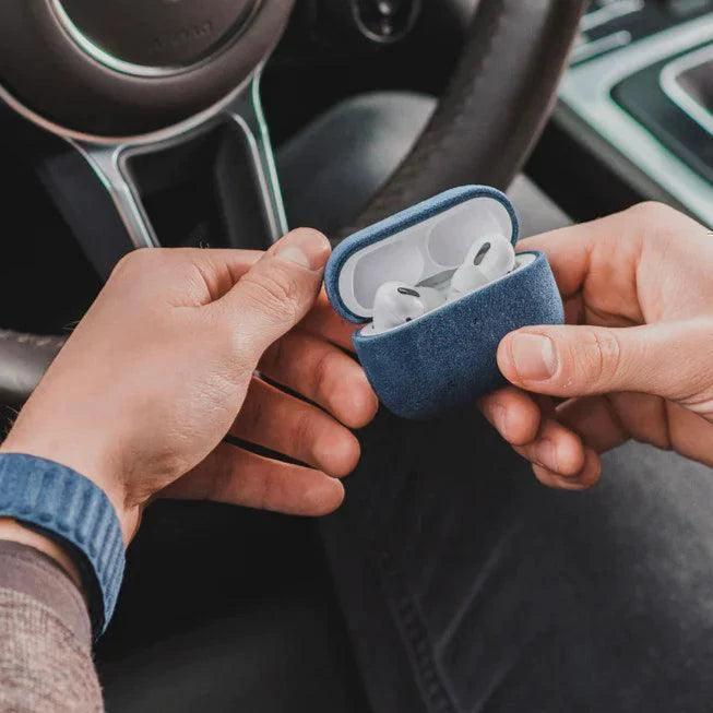 AirPods (3rd generation) Alcantara Case - Ocean Blue - Alcanside