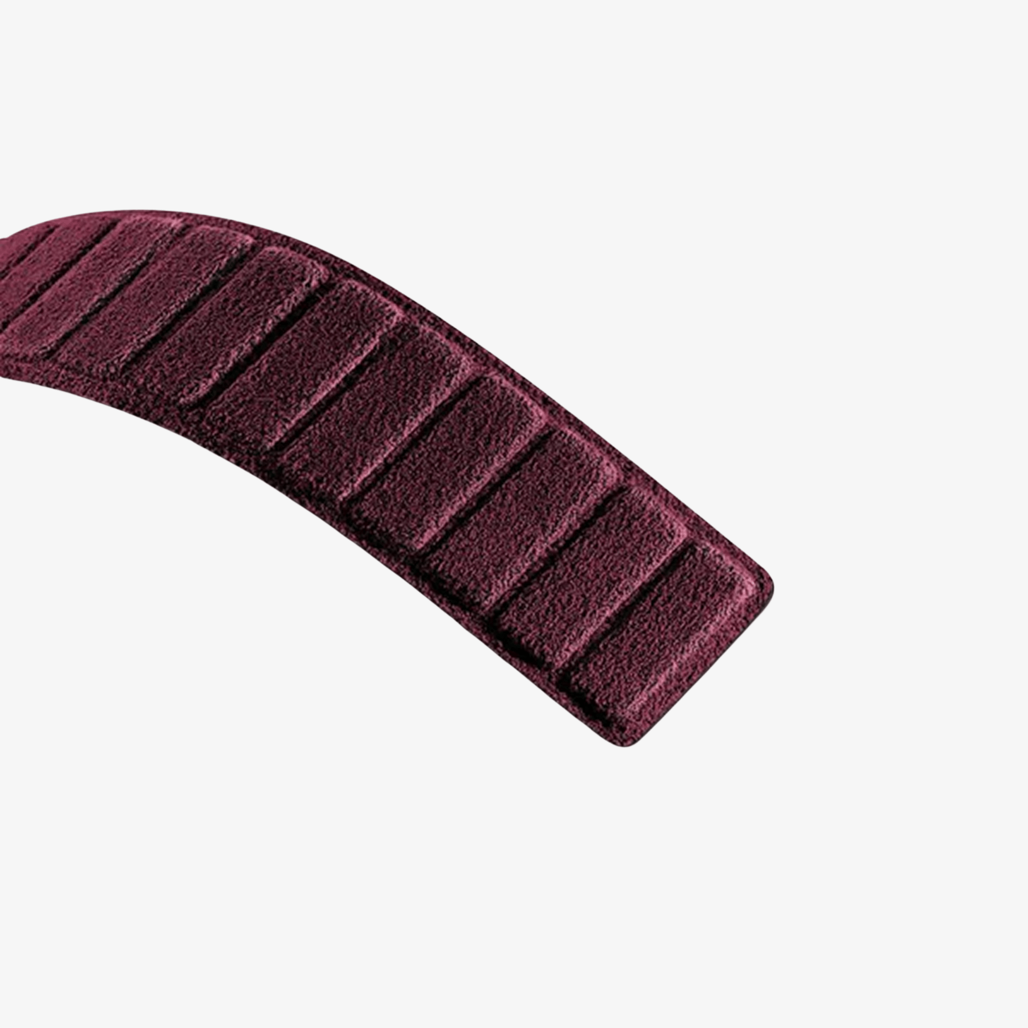 Alcantara Apple Watch Band - Wine Red - 38/40/41/42mm