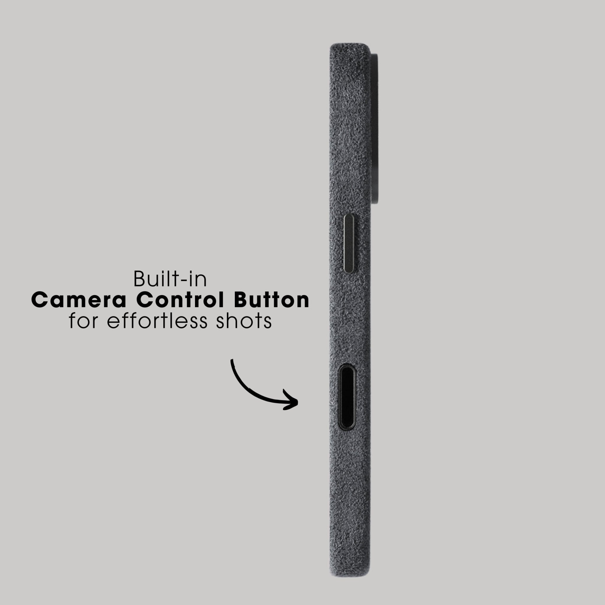 iPhone 17 - Alcantara Case - Space Grey