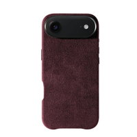 iPhone 17 Air - Alcantara Case - Wine Red