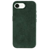 iPhone 17e - Alcantara Case- Midnight Green
