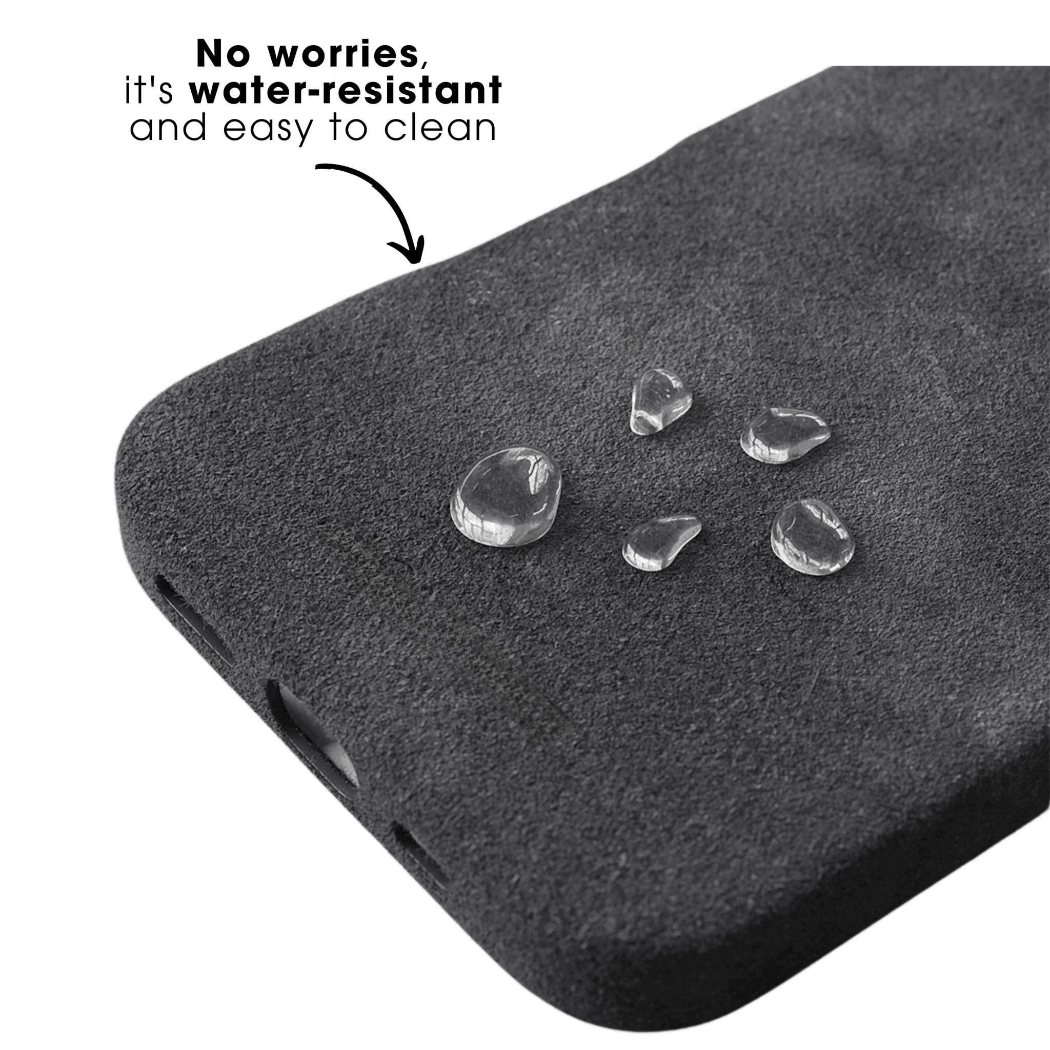 iPhone 17e - Alcantara Case - Space Grey