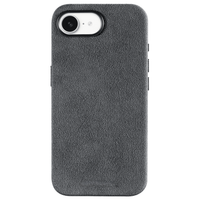 iPhone 16e - Alcantara Case - Nardo Gray