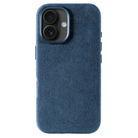 iPhone 16 - Alcantara Case - Ocean blue