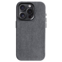 iPhone 15 Pro Max - Alcantara Case - Nardo Gray
