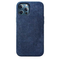 iPhone 12 Pro - Alcantara Case - Ocean blue