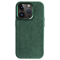 iPhone 14 Pro Max - Alcantara Case- Midnight Green