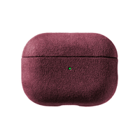 AirPods Pro (3rd generation) Alcantara Case - Wine Red