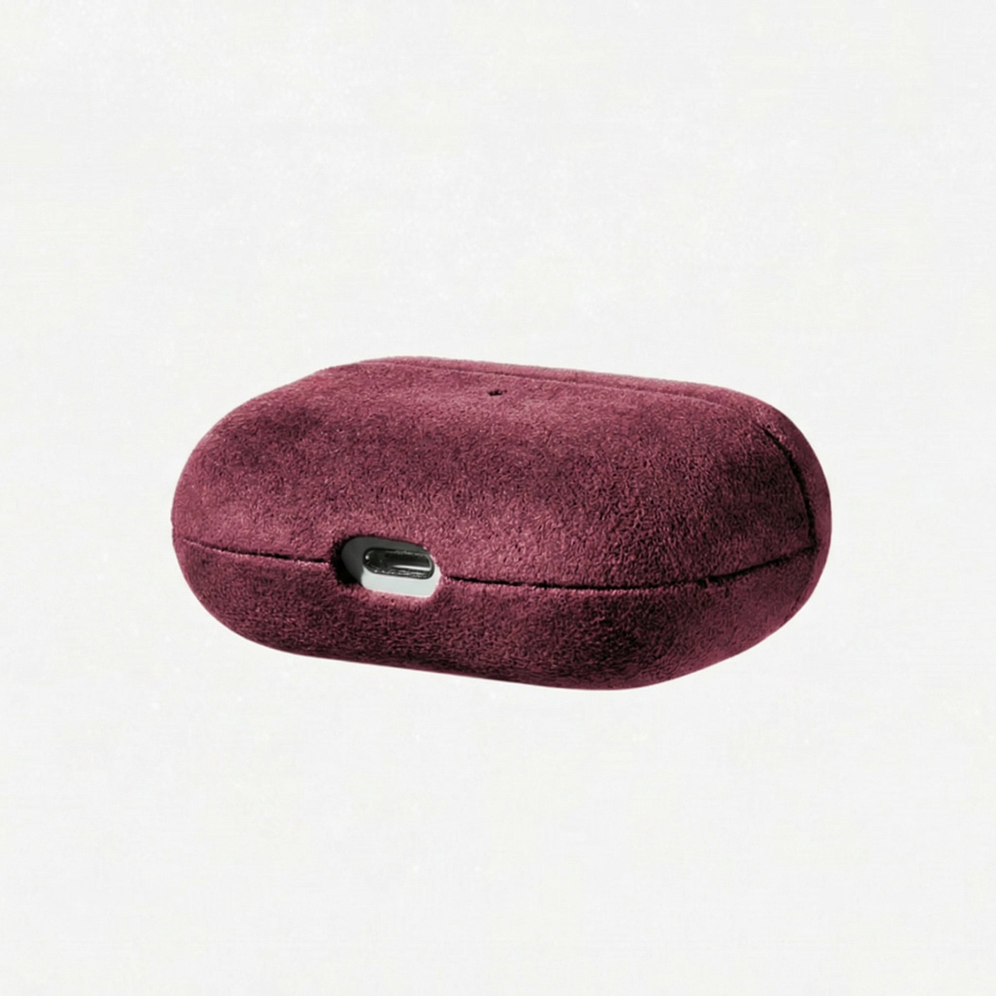 AirPods Pro Alcantara Case - Wine Red
