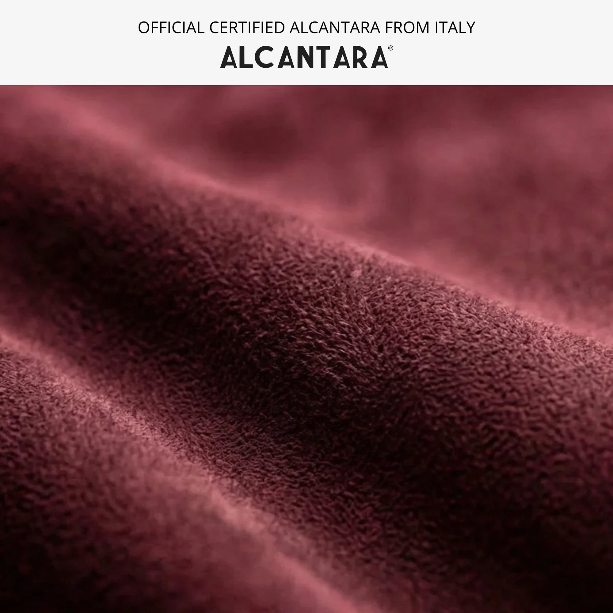 Alcantara Apple Watch Band With Buckle - Wine Red - 38/40/41/42mm