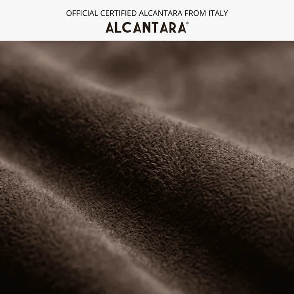Alcantara MagSafe Wallet - Chocolate Brown