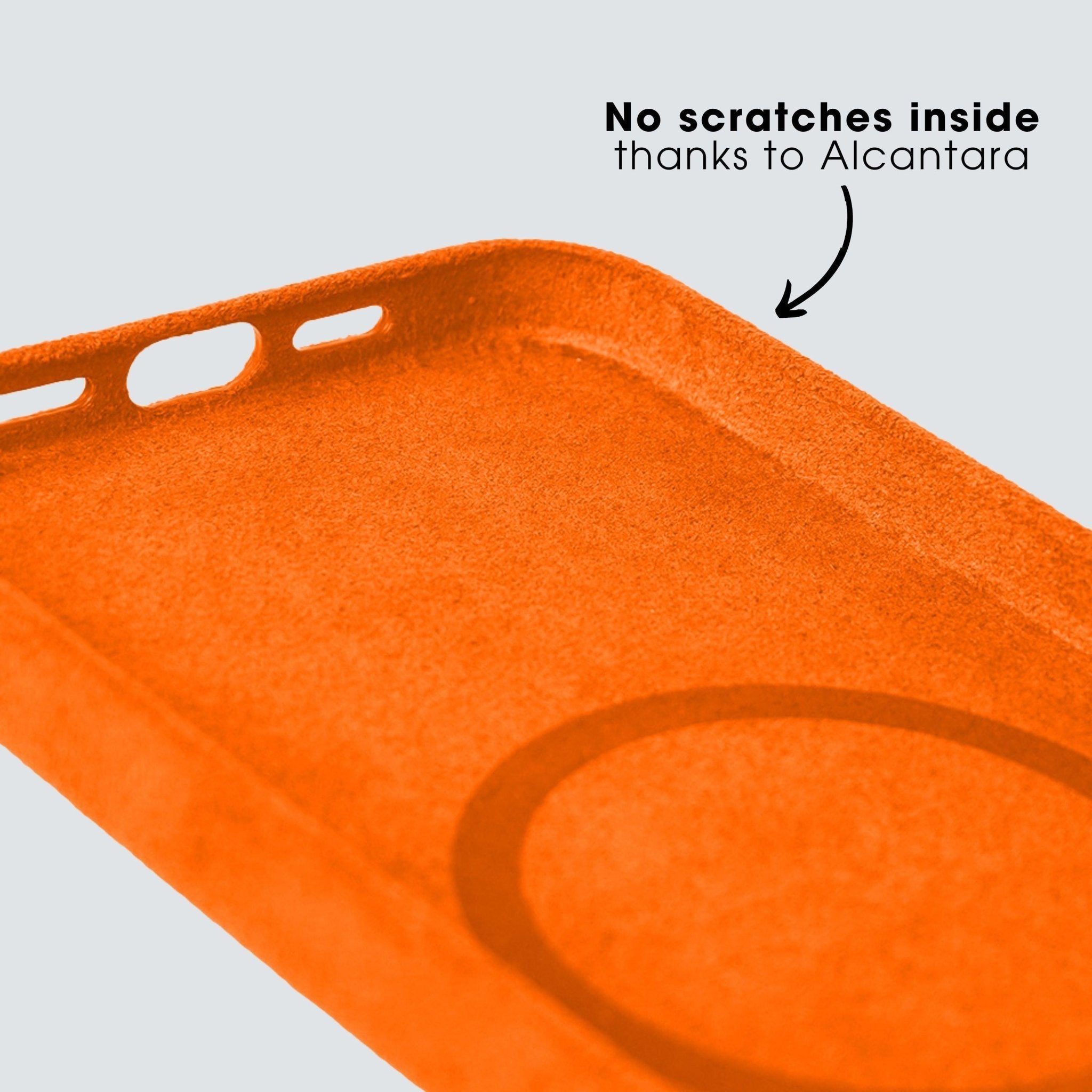 iPhone 13 Pro Max - Alcantara Case - Orange