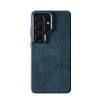 Samsung Galaxy S26 Ultra - Alcantara Case - Ocean Blue
